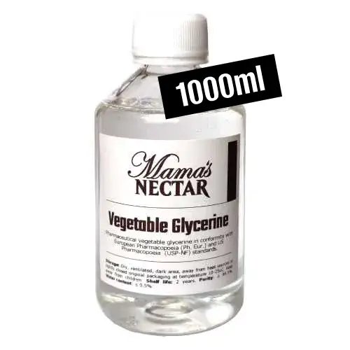 1000ml Vegetable Glycerin (VG)