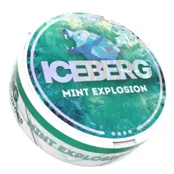 50mg/g Mint Explosion Nicotine Pouch by Iceberg