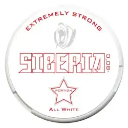 33mg/g Extremely Strong Nicotine Pouch by Siberia