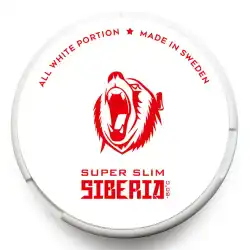 33mg/g Super Slim Nicotine Pouch by Siberia